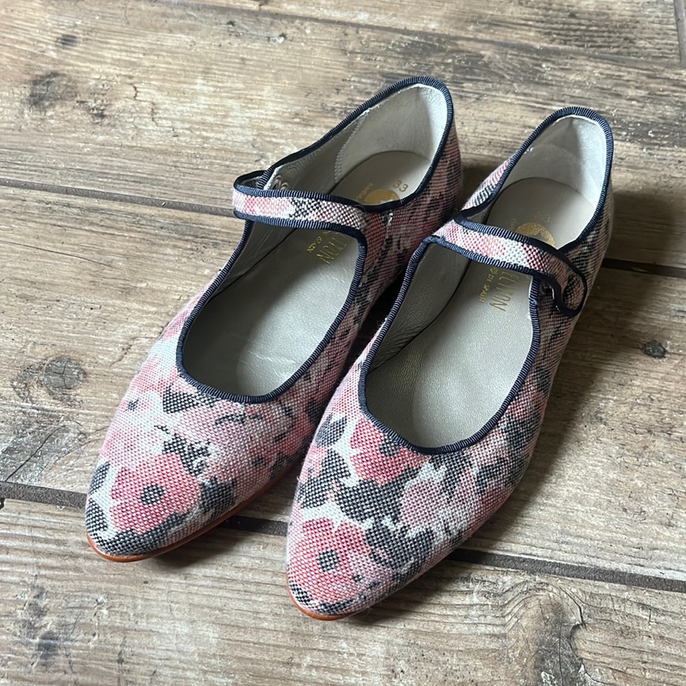 LMDi | Floral Mary Janes